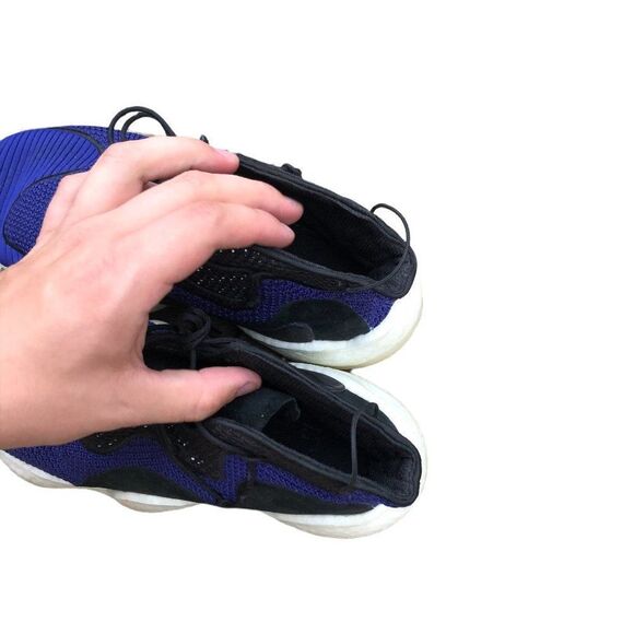Rare 2018 Adidas Crazy BYW Real Purple Core Black Size 11.5 - Picture 16 of 16